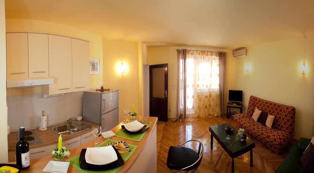 Apartments Beautiful Sandy Beach สปลิท ห้อง รูปภาพ